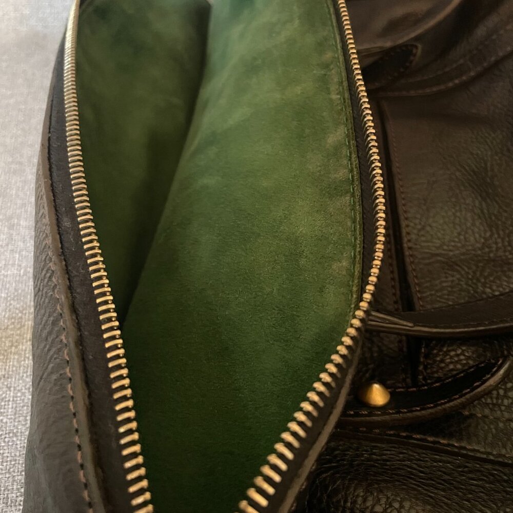 Dooney & Bourke Black Leather Shoulder Bag - Picture 9 of 13
